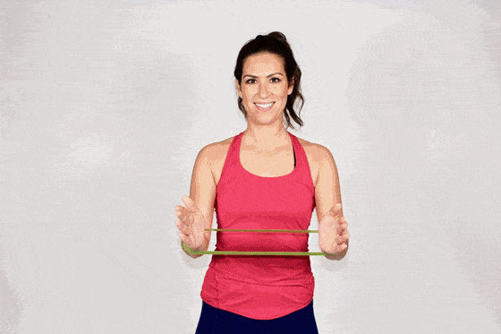 Shoulder Side Raise with Band آنیتاپ - anitop